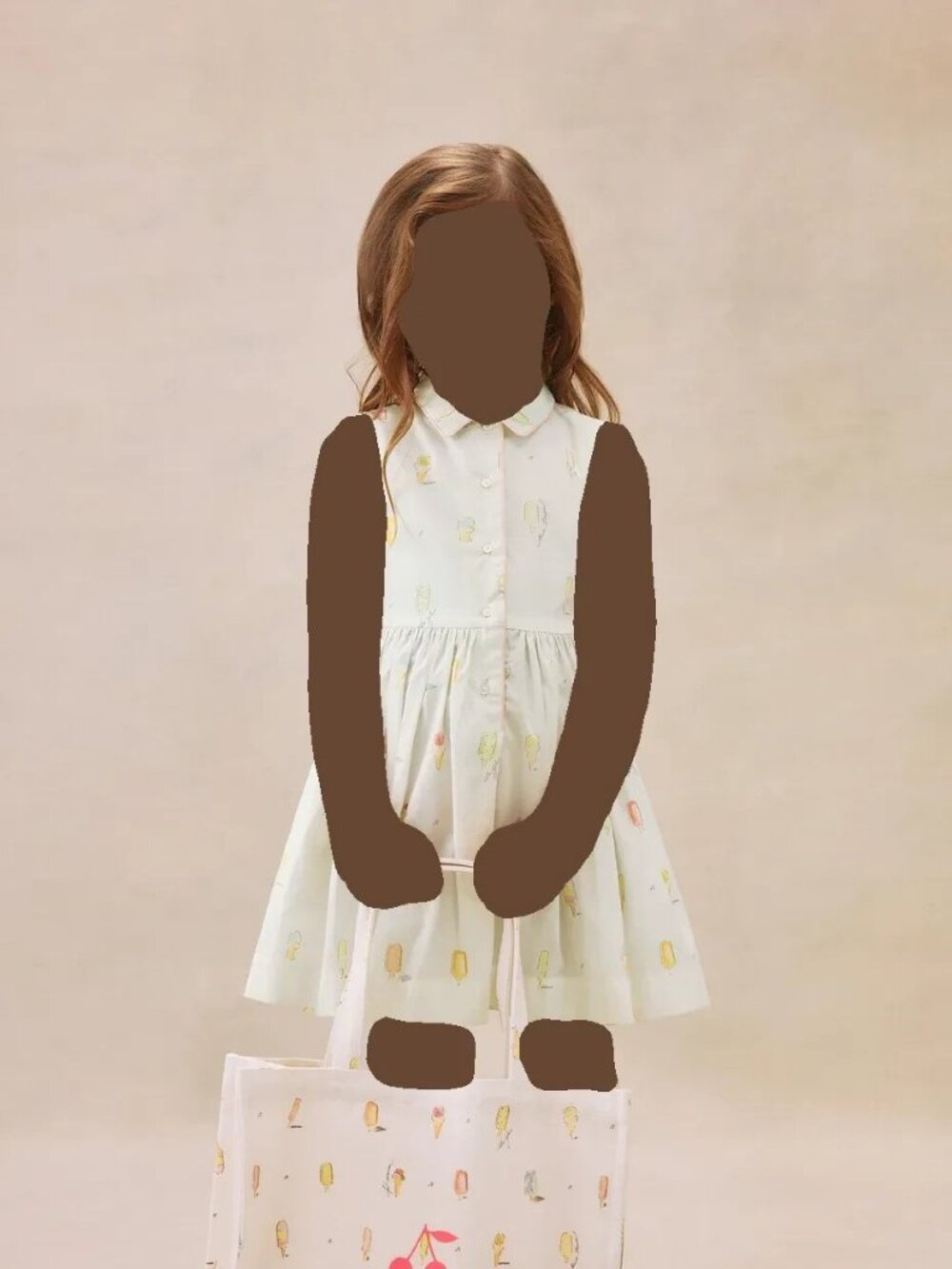 Bonpoint Girl's Anne Ice Cream-Print Dress size 6